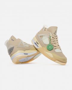 Jordan 4 Retro Off-White Sail
