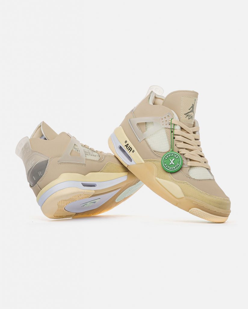 Jordan 4 Retro Off-White Sail