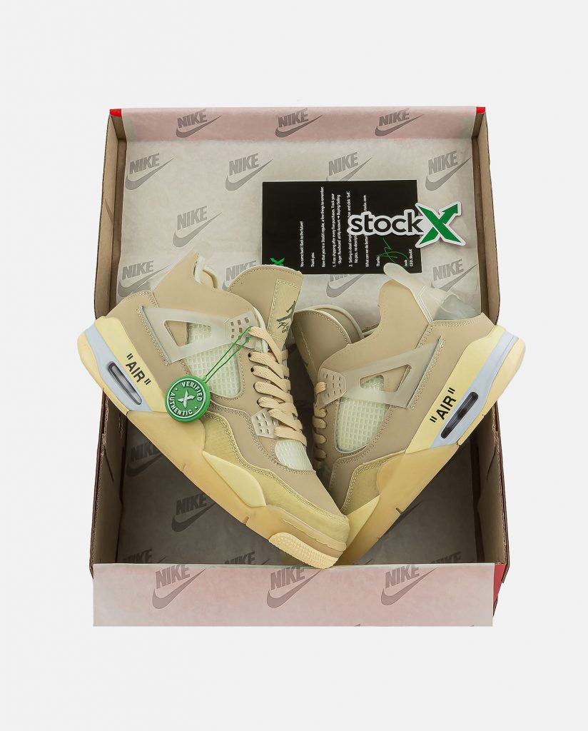 Jordan 4 Retro Off-White Sail