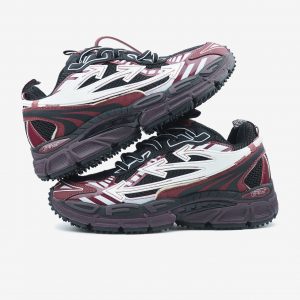 Off-White Be Right Back Burgundy