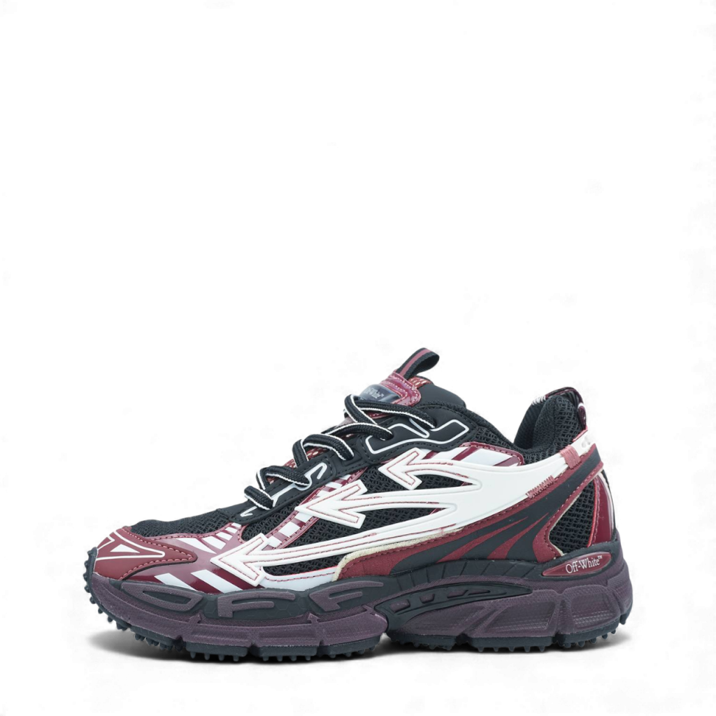 Off-White Be Right Back Burgundy