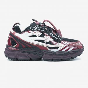 Off-White Be Right Back Burgundy