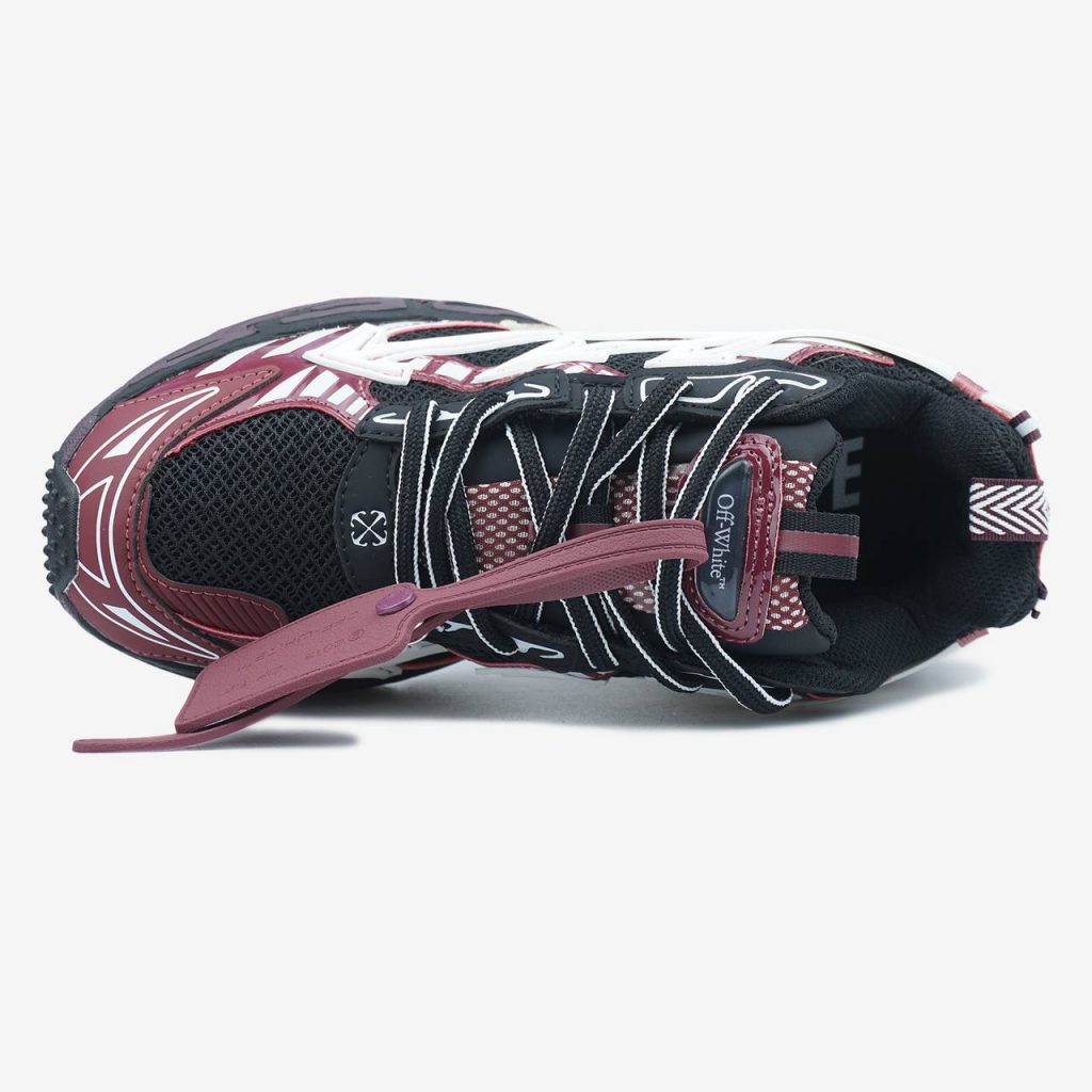 Off-White Be Right Back Burgundy