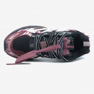 Off-White Be Right Back Burgundy