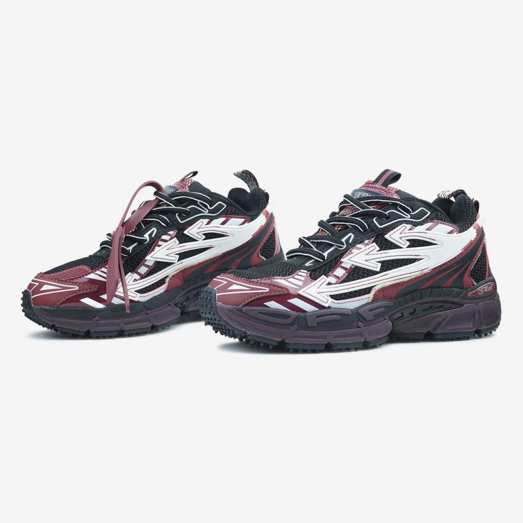 Off-White Be Right Back Burgundy