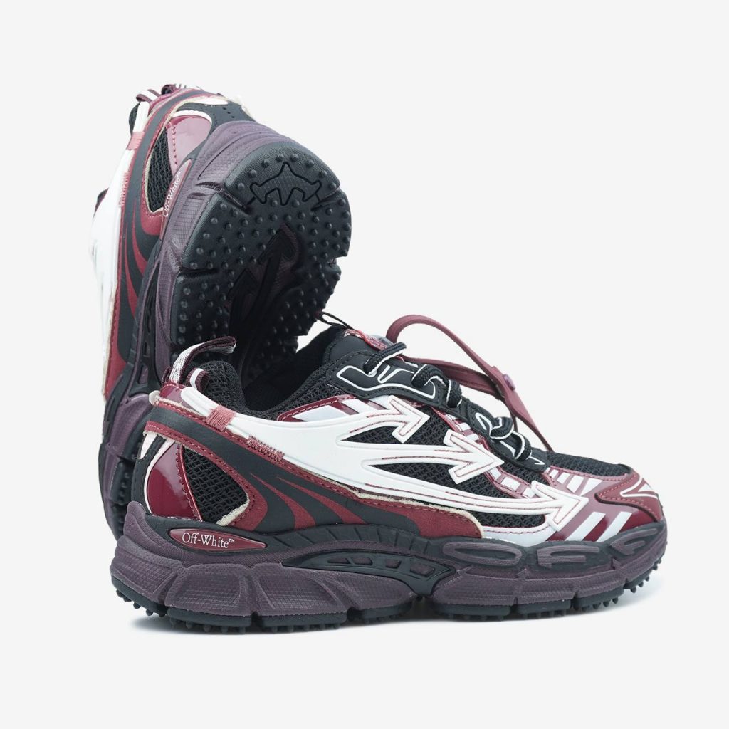 Off-White Be Right Back Burgundy