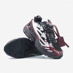 Off-White Be Right Back Burgundy