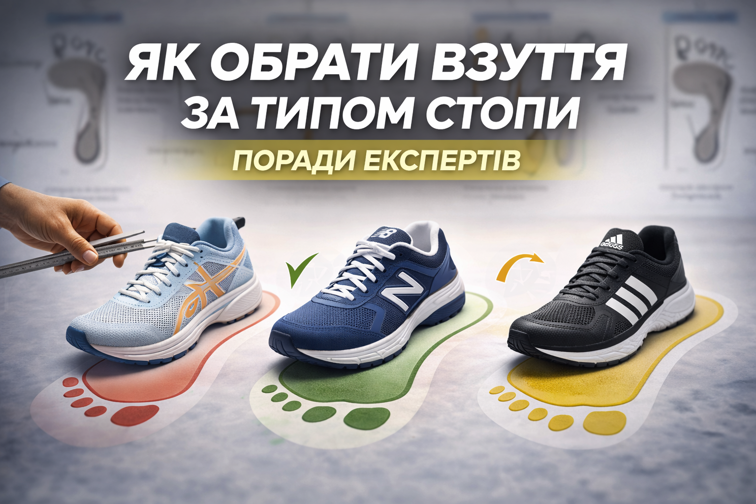 Взуття за типом стопи