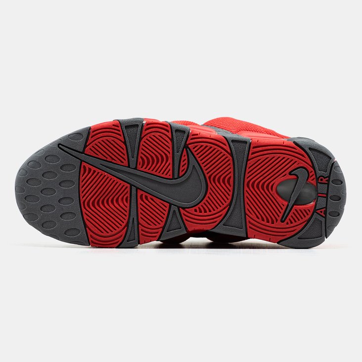 Nike Air More Uptempo Low Gray/Red