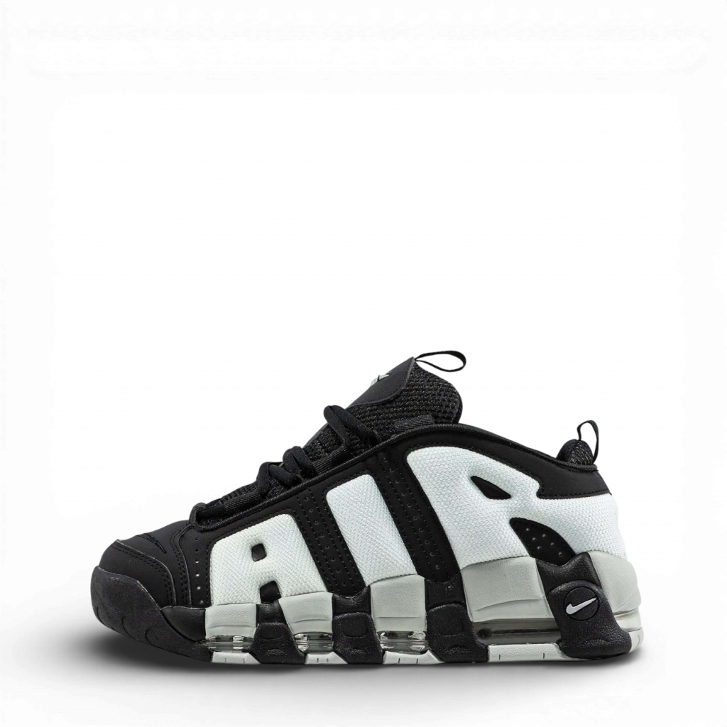 Nike Air More Uptempo Low Black/White