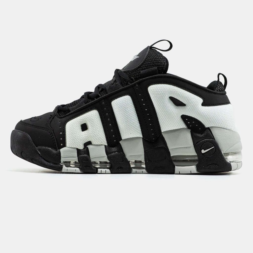 Nike Air More Uptempo Low Black/White