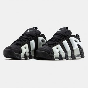 Nike Air More Uptempo Low Black/White