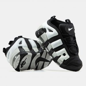 Nike Air More Uptempo Low Black/White