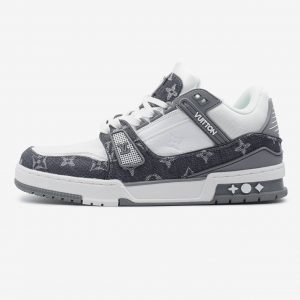Louis Vuitton Trainer Grey White