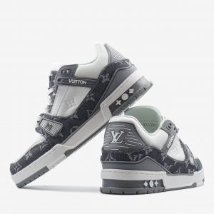 Louis Vuitton Trainer Grey White